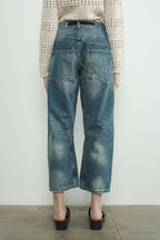 Barrel Denim Pants