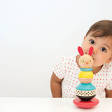 Wooden Rabbit Stacker Toy