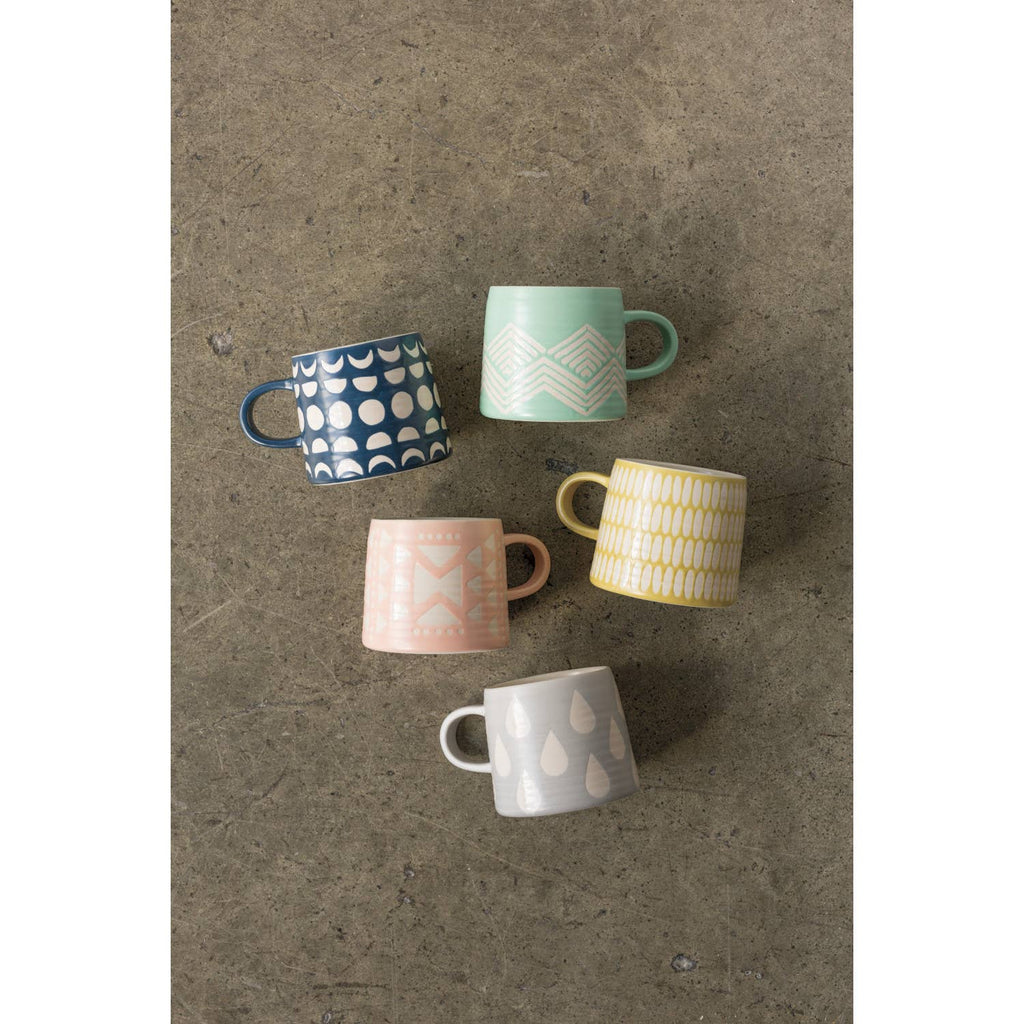 Ink Imprint Stoneware Mugs
