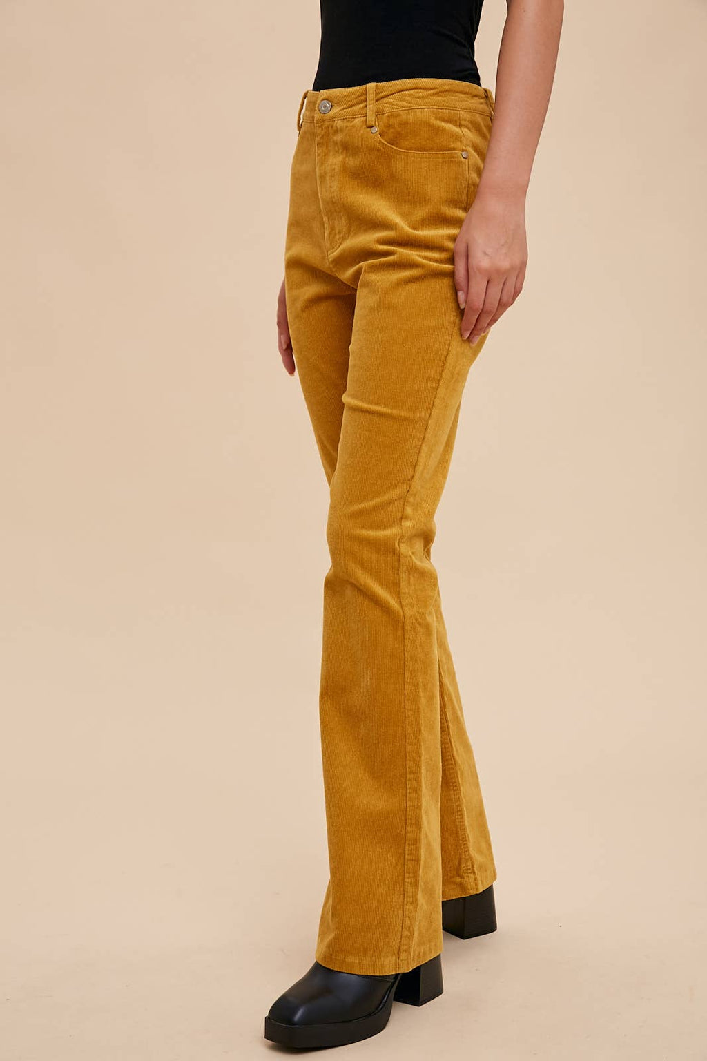 Flared Corduroy Pants