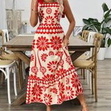 Boho Chic Floral Dress