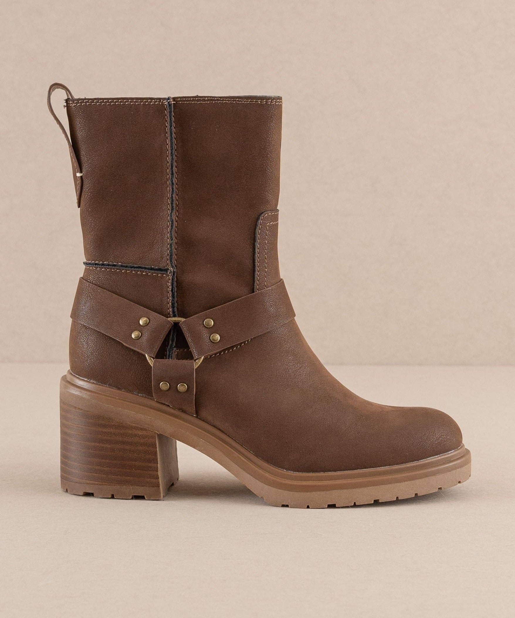 The Clyde | Coffee Ankle Boot