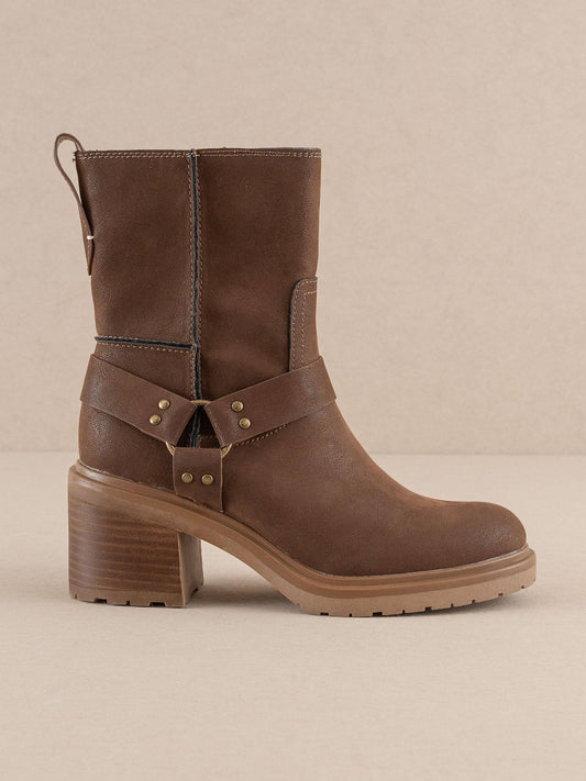 The Clyde | Coffee Ankle Boot