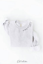 "BE STRONG AND COURAGEOUS" Sweatshirt