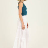 B3690-ASIS WIDE LEG PANTS WITH V YOKE WAIST BAND