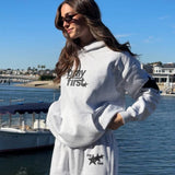 Pray First Unisex Hoodie