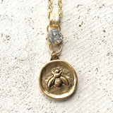 Coin Medallion Charm Necklace