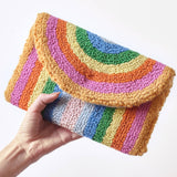 Rainbow Hook Clutch - Ampersand
