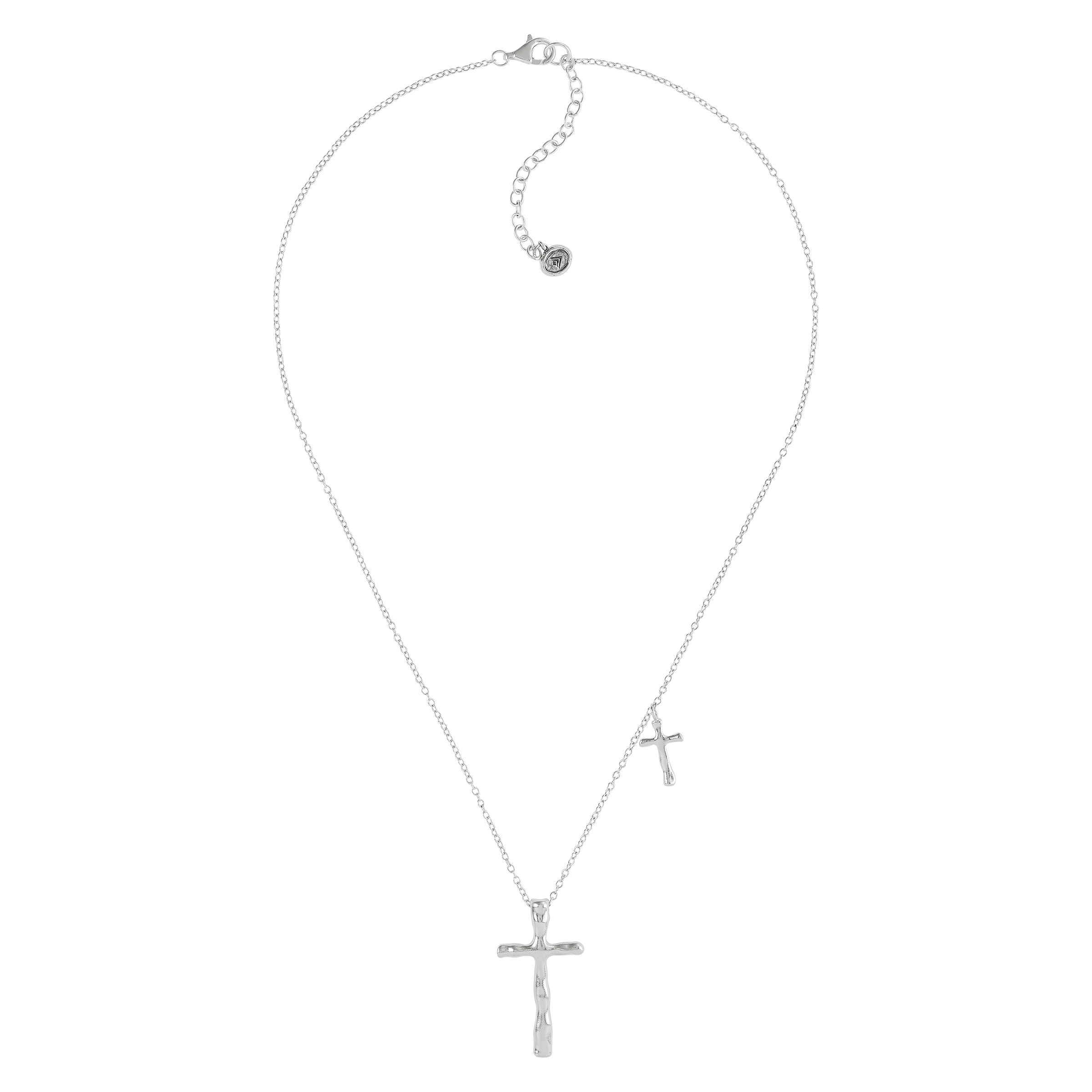 'Always Hopeful' Sterling Silver Pendant Necklace
