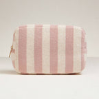 Striped Pattern Makeup Bag