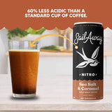 Nitro Cold Brew Organic Coffee - Sea Salt & Caramel