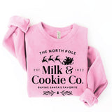 "THE NORTH POLE MILK AND COOKIE CO." Sweatshirt