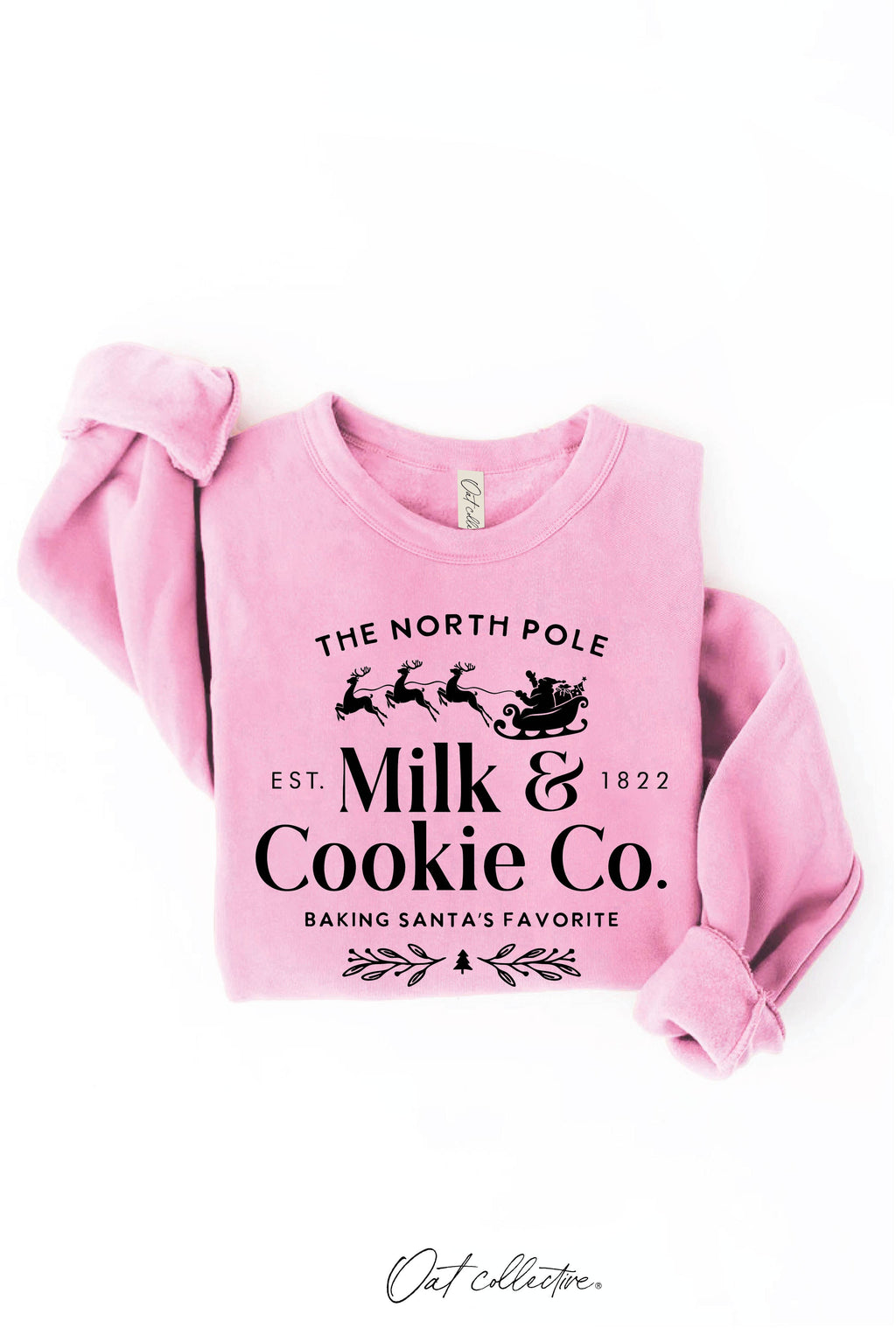 "THE NORTH POLE MILK AND COOKIE CO." Sweatshirt