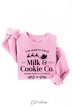 "THE NORTH POLE MILK AND COOKIE CO." Sweatshirt