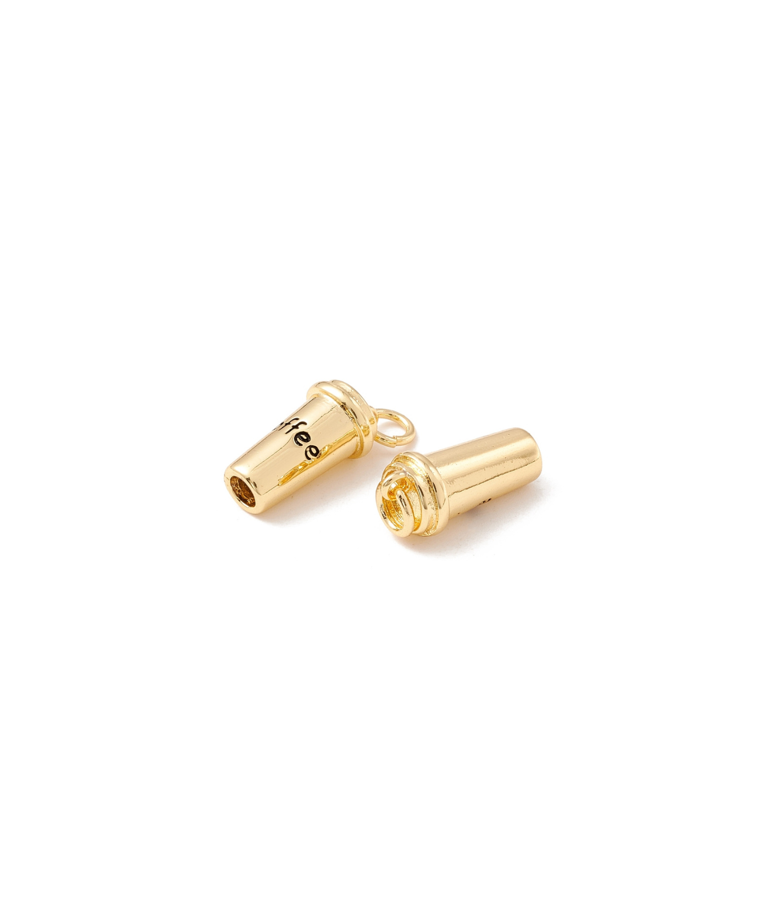 Gold Cup of Ambition Coffee Charm