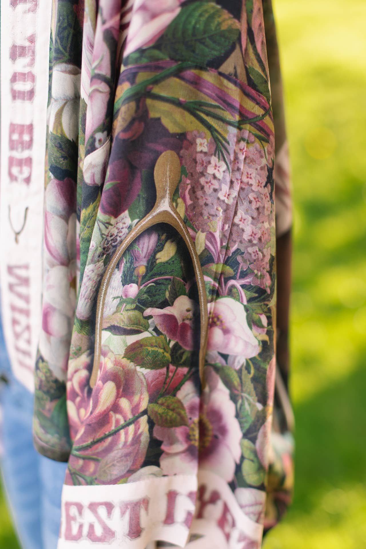 Make A Wish Pixie Duster Cropped Kimono w Wishbone Dandelion