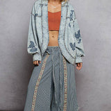 Vintage Embroidered Denim Jacket