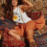 Sunshine Graphic Cropped Tank Top