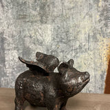 Cast Iron Flying Pig