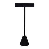 Black Velvet Earring T-Bar Display  - 6"H