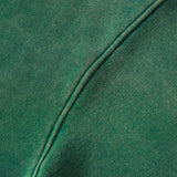Heavyweight Washed Velvet Hooded Sweatshirt