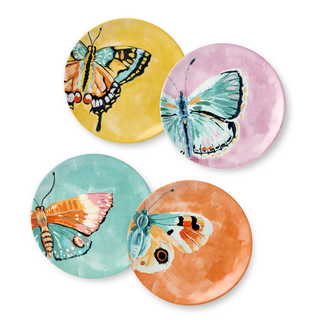 Butterflies Salad Plates