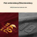 Heavyweight Washed Velvet Hooded Sweatshirt