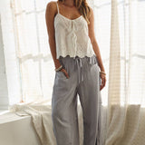 Relaxed Striped Pants