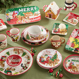 Santa's Retro Christmas Mug