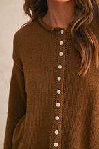 Lightweight Button Front Cardigan