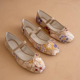 The London | Floral Ballet Pointe Flat