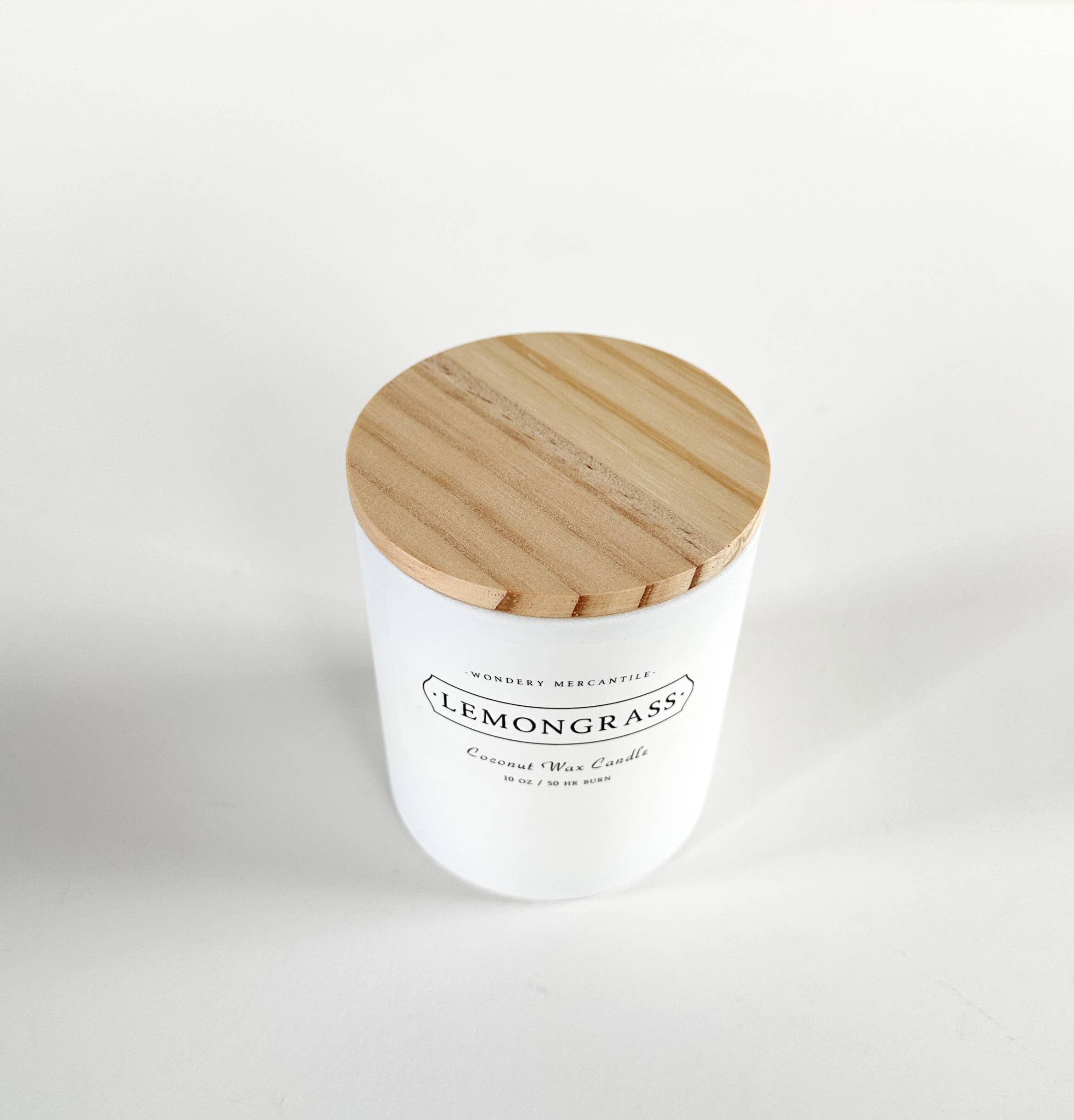 Lemongrass Coconut Wax Candle | Clove, Lime, Cedar