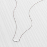 Silpada 'Simplex Cross' Horizontal Cross Necklace in Sterlin