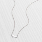 Silpada 'Simplex Cross' Horizontal Cross Necklace in Sterlin