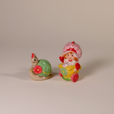 Strawberry Shortcake Snail Sip n' Steep Salt and Pepper Set