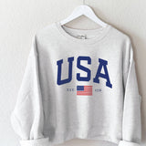 "USA" Graphic Sweatshirt