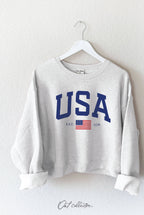 "USA" Graphic Sweatshirt