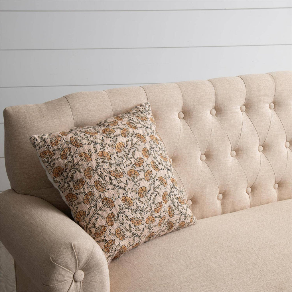 Dandelion Print Throw Pillow