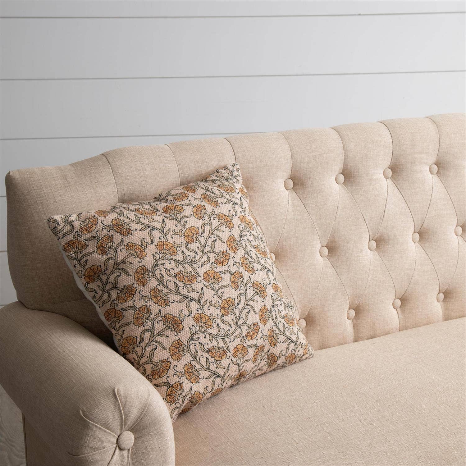 Dandelion Print Throw Pillow