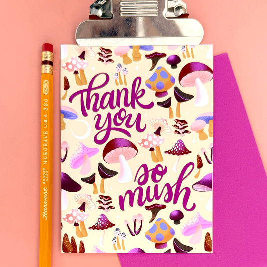 Thank You So Mush - A2 Card