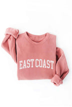 "EAST COAST" Graphic Sweatshirt