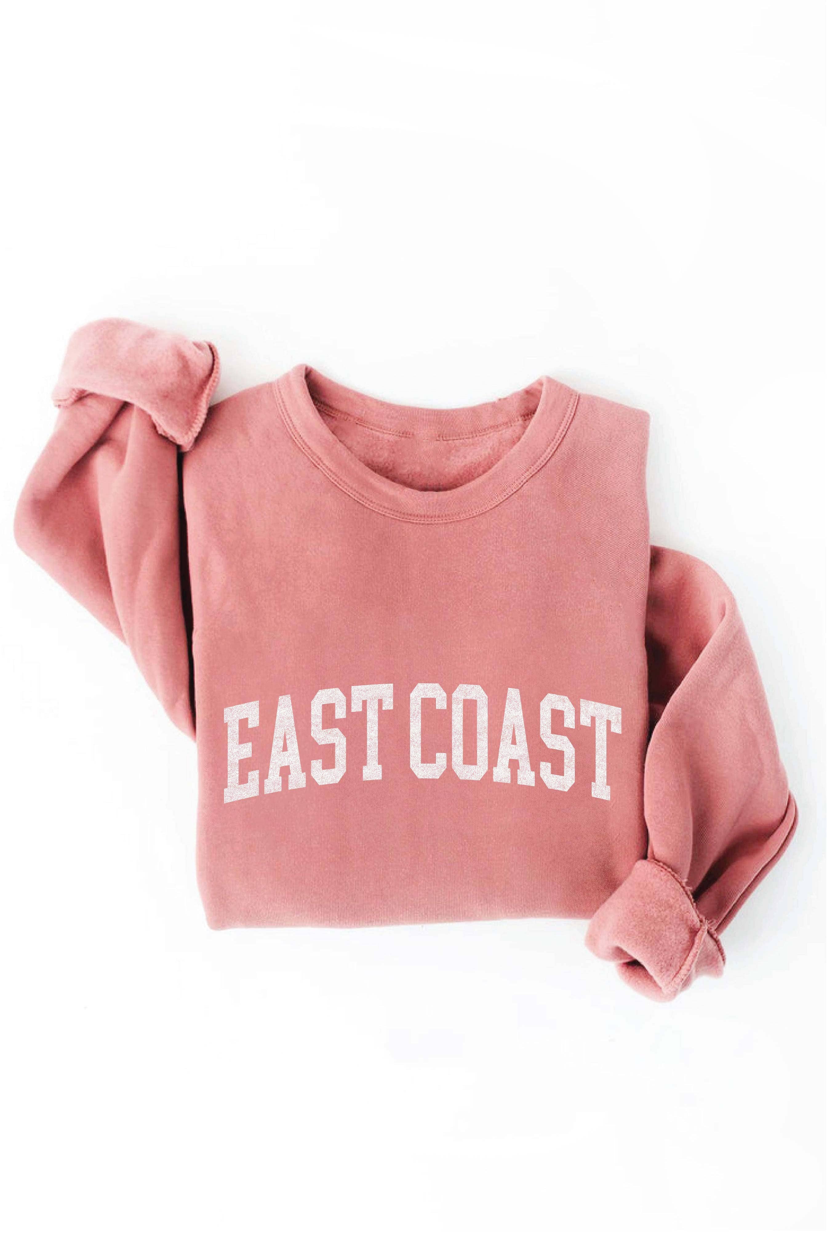 "EAST COAST" Graphic Sweatshirt