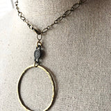 Full Circle Rustic Necklace