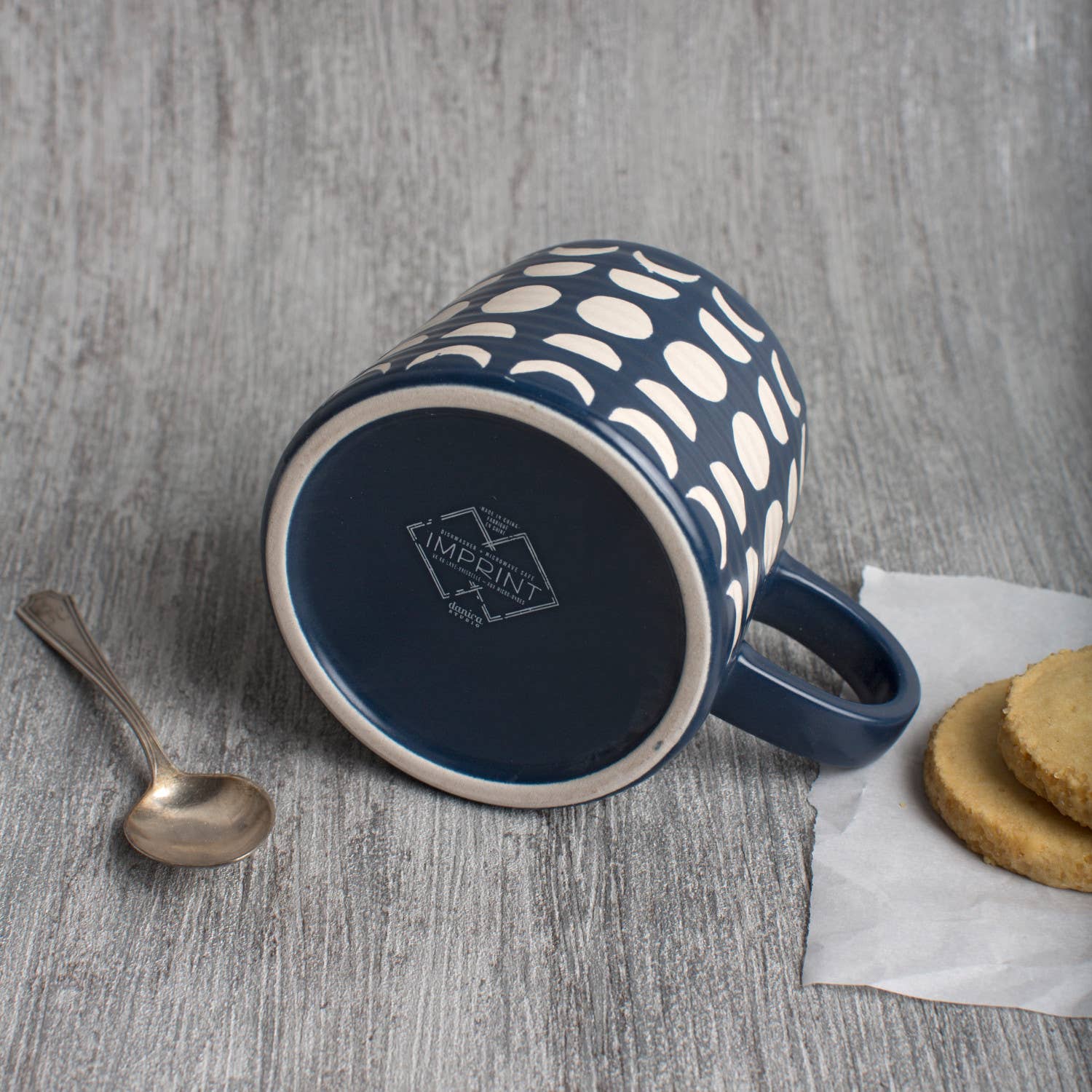 Ink Imprint Stoneware Mugs