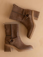 The Clyde | Coffee Ankle Boot