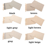 Herringbone Turkish Towels – Organic, Soft & Handwoven