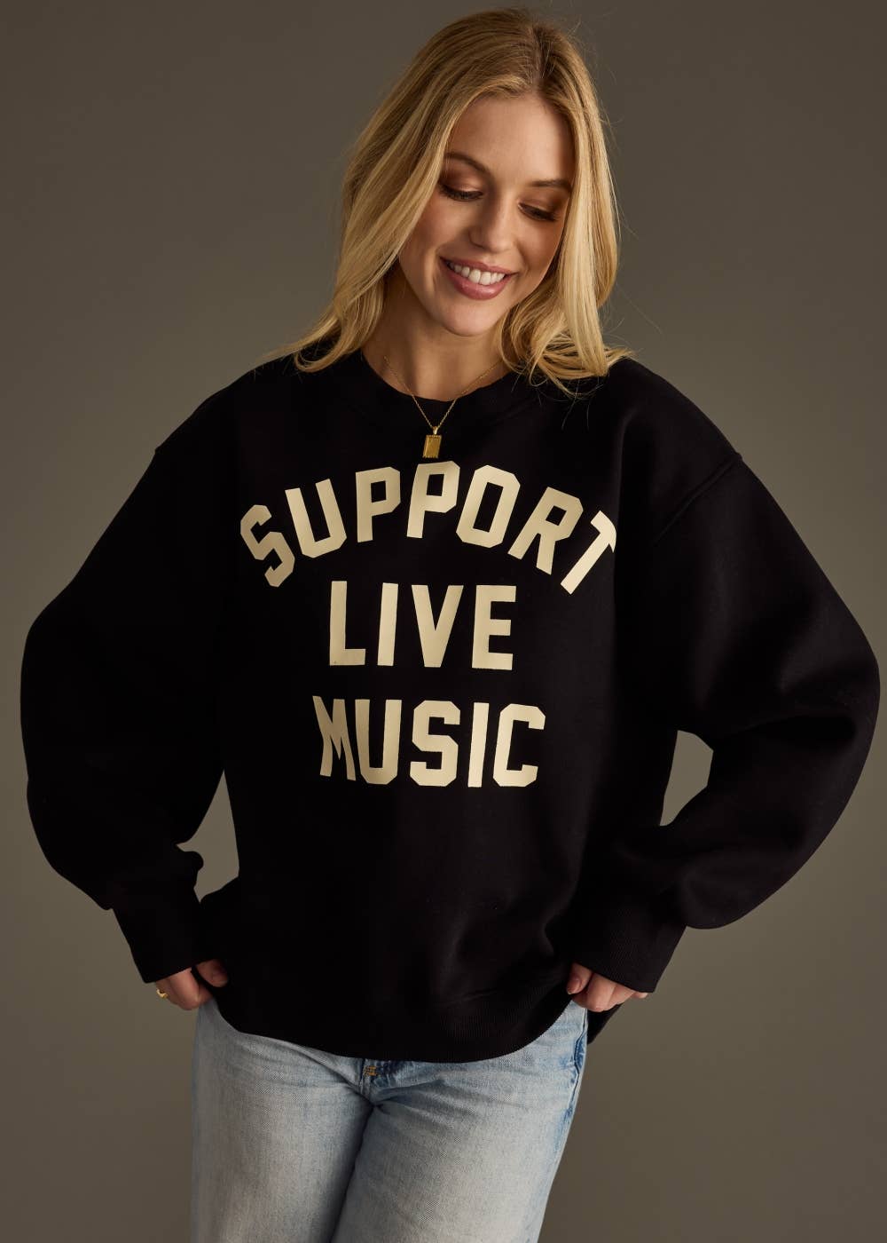 "Support Live Music" Sweatshirt
