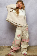Collared Crochet Sweater