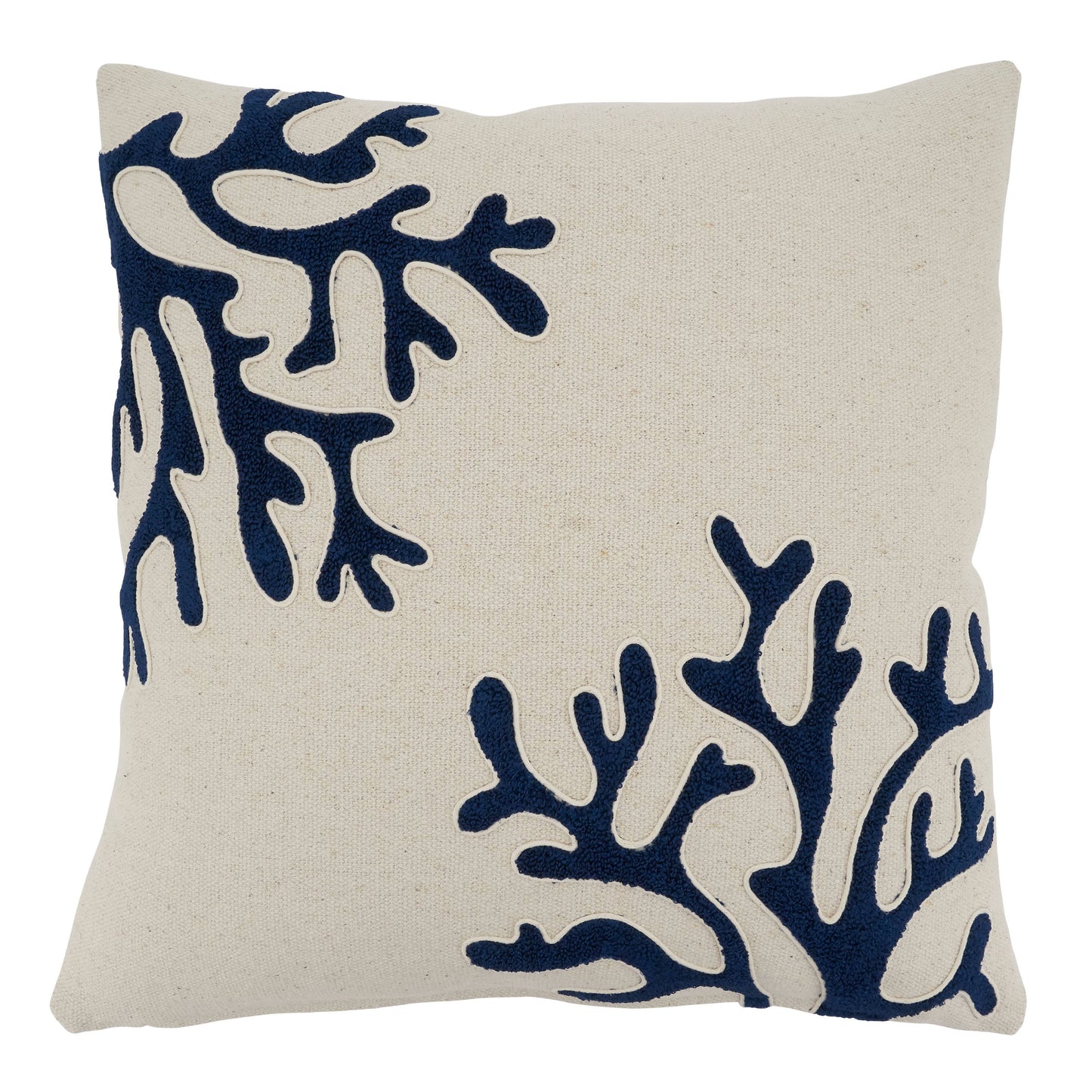 Coral Design Throw Pillow