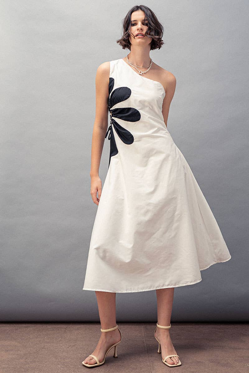 Medallion Bell Sleeve Dress